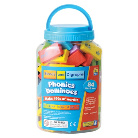 Educational Insights Phonics Dominoes: Blends and Digraphs 2942